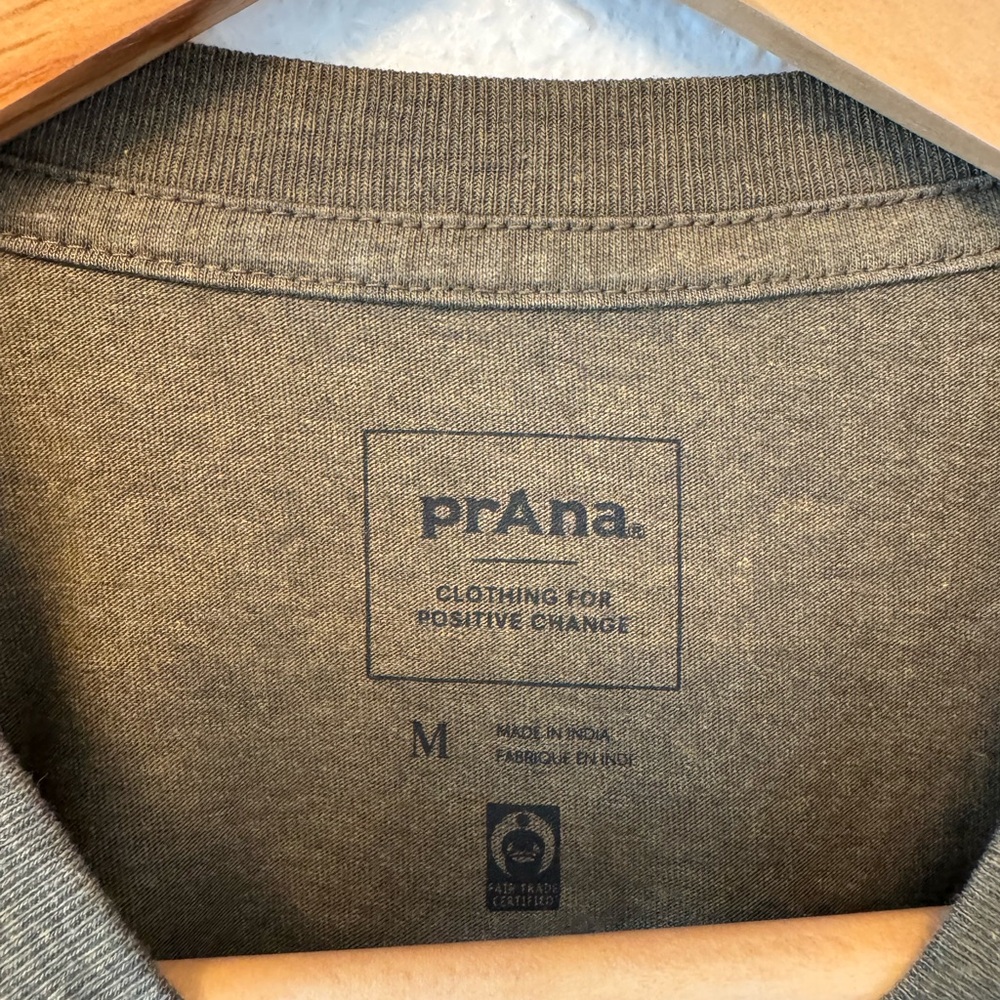 Prana Men’s Olive Freebird Graphic Tee - M - Picture 5 of 5